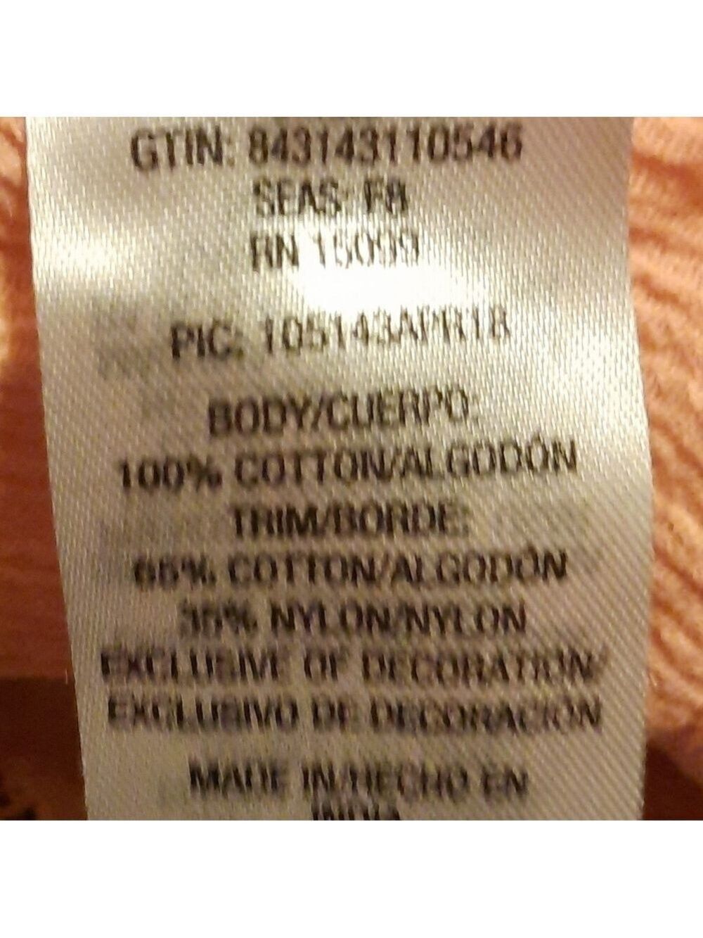 Roebuck & Co Girls Long Sleeve Blouse Size Small - Picture 5 of 6